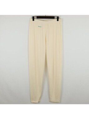 Eastern Mountain Sports Women's Large Cream Lightweight Base Layer Pants